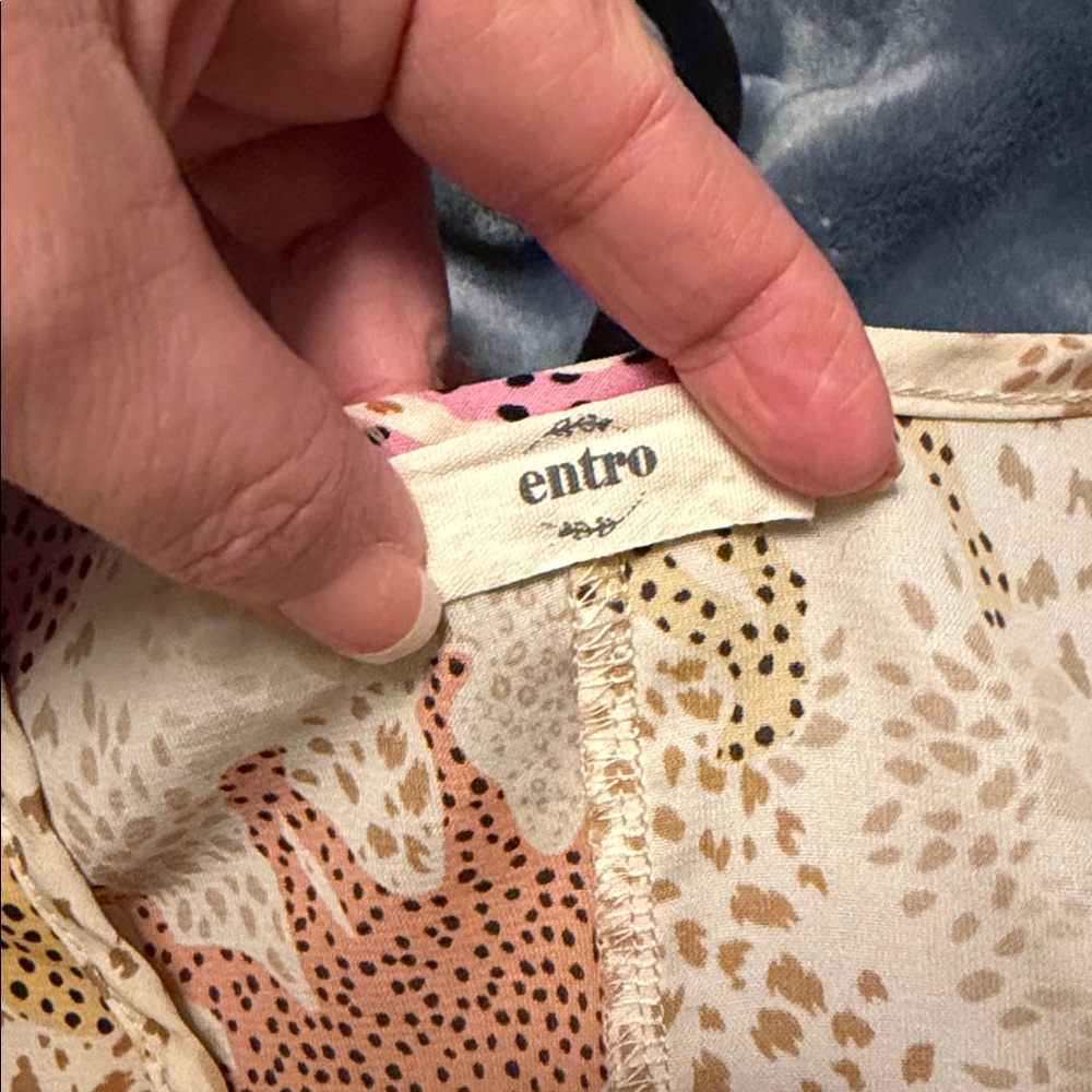 Entro Multicolor Patterned Blouse - Picture 2 of 3